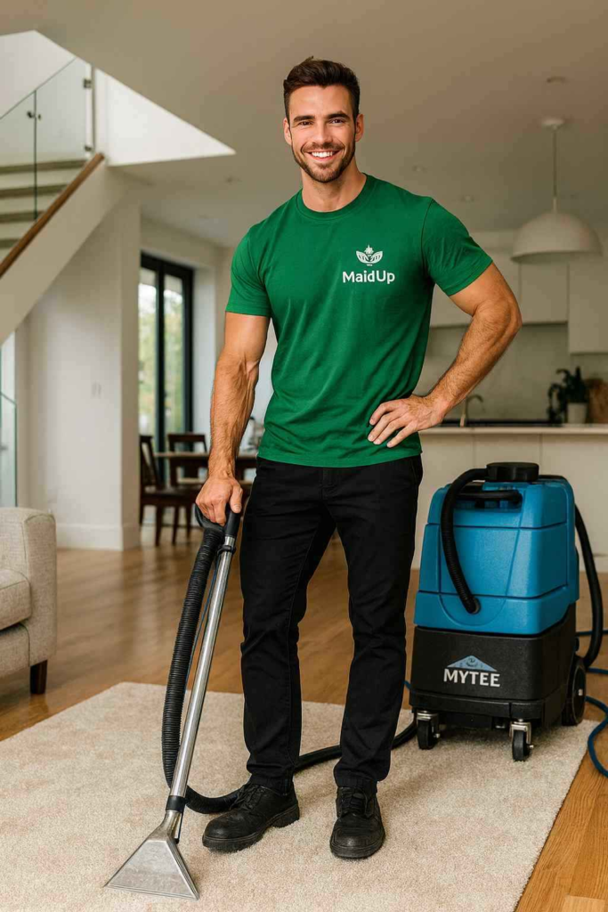 Seattle carpet cleaning by MaidUp Cleaning Services — professional, reliable, and affordable carpet deep cleaning.